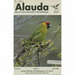 Alauda, 68 (3) - Bulletin n° 68 (3)