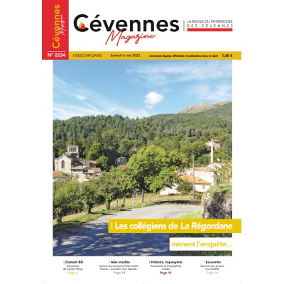 Cévennes Magazine, 2234 - Bulletin n°2234
