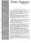 Zones Humides infos, 20 - 2e trimestre 1998 - Réseau Natura 2000 et zones humides
