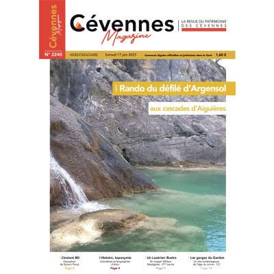 Cévennes Magazine, 2240 - Bulletin n°2240