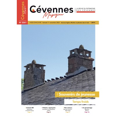 Cévennes Magazine, 2262 - Bulletin n°2262