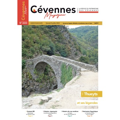 Cévennes Magazine, 2243 - Bulletin n°2243