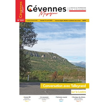 Cévennes Magazine, 2231 - Bulletin n°2231