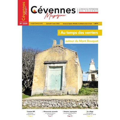Cévennes Magazine, 2225 - Bulletin n°2225