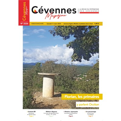 Cévennes Magazine, 2226 - Bulletin n°2226